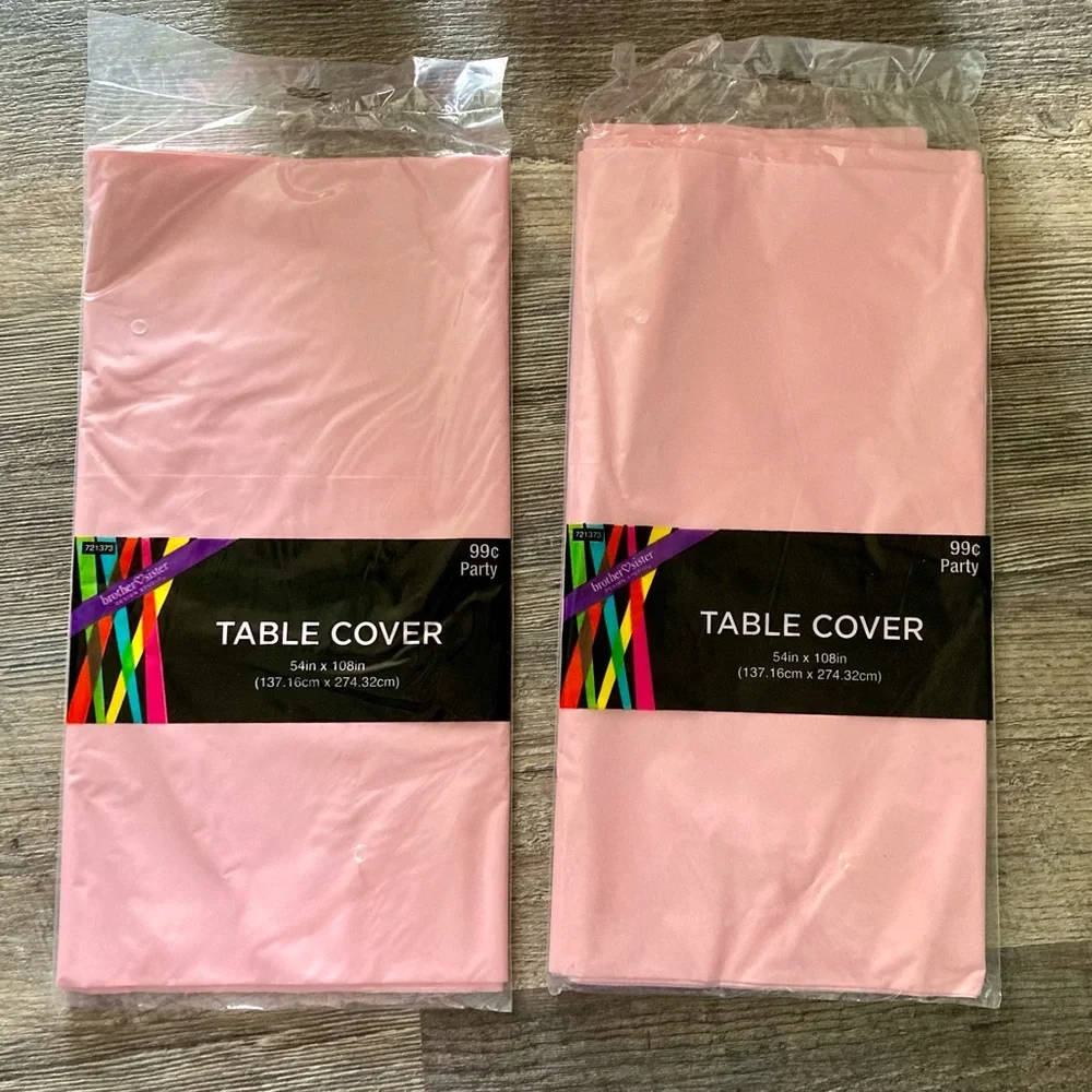 Mint and Pink Party Supplies - NWT